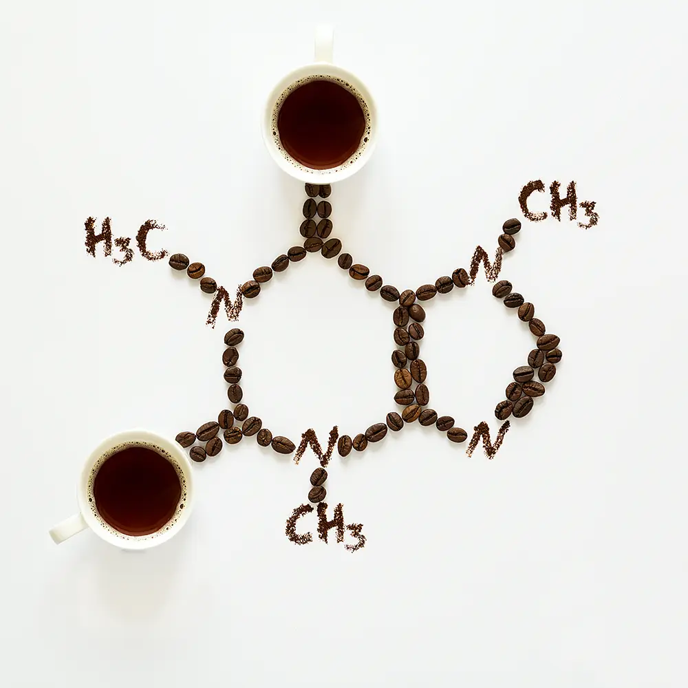 Scientific illustration related to Caffeine